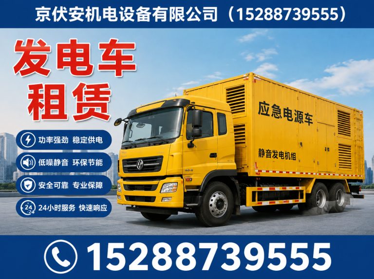 南充发电机租赁展示图